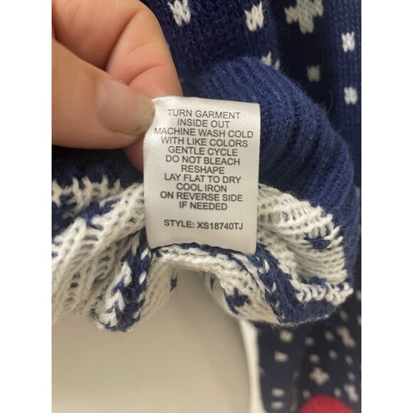 99‎ Jane Street Scottie Dog Holiday Christmas Sweater Women’s Size SMALL Jeweled - Picture 5 of 5